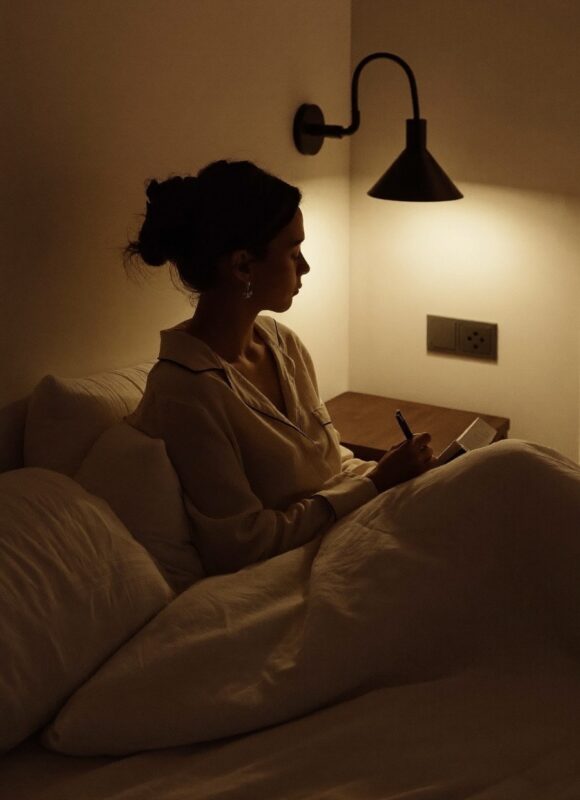 ינשוף לילה שנשאר ער מאוחר בלילה